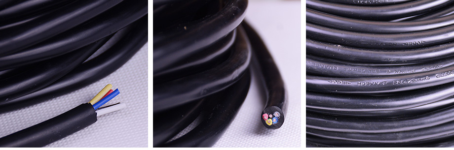 VDE 5芯矽膠電線產（chǎn）品圖（tú）