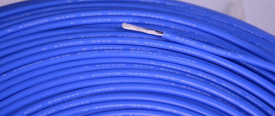 200度(dù)單芯矽膠耐高溫電線(xiàn)產品圖