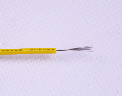 UL3135 24awg先絞後（hòu）鍍矽（guī）膠線