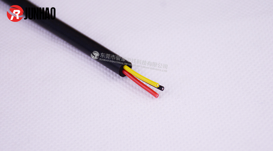 三芯矽膠(jiāo)電源線產品圖