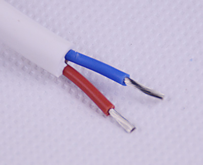 耐高溫白色二插電（diàn）源線