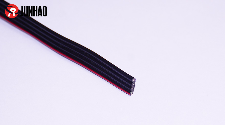 黑色4並排矽膠線產品圖