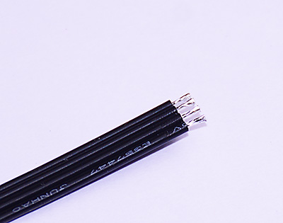 線束加工4並排矽膠浸錫線
