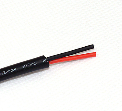VDE認證H05SS-F 2*0.5平方耐高（gāo）溫矽膠電纜線（xiàn）